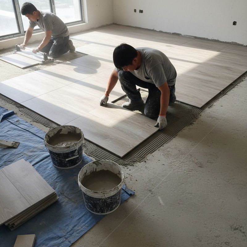Bathroom Flooring Installation in Loudoun County, VA