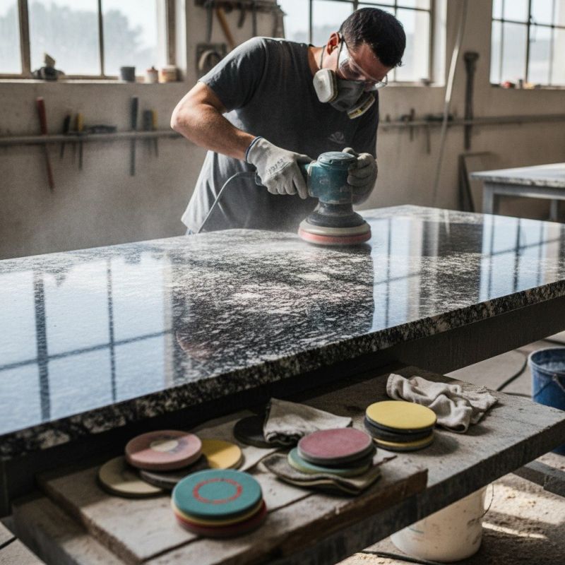Countertop Buffing in Roseville, CA
