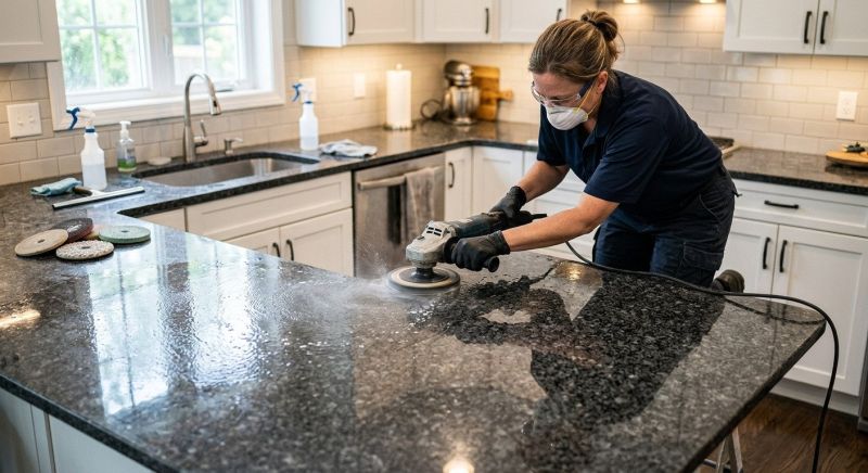 Countertop Reglazing in Sacramento, CA