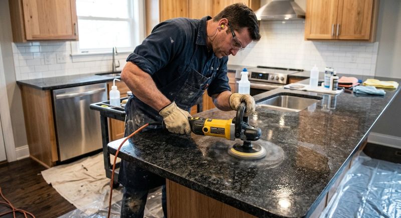 Countertop Buffing in Sacramento, CA