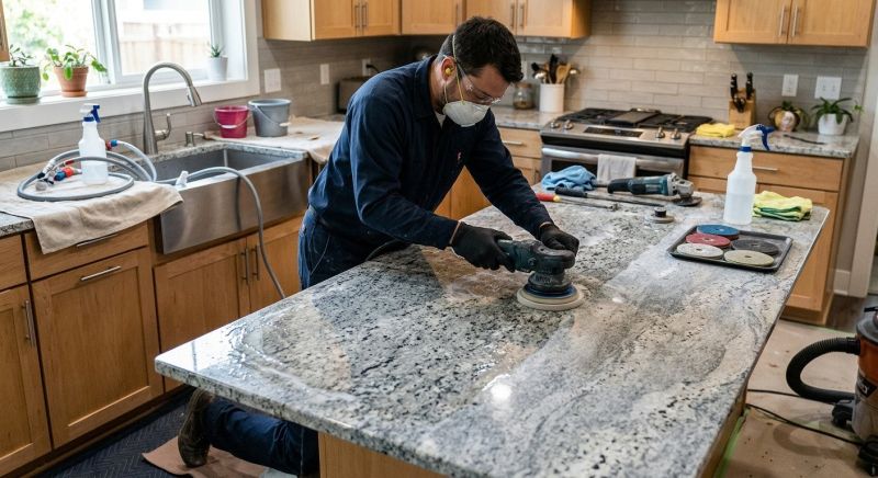Countertop Reglazing in Sacramento, CA