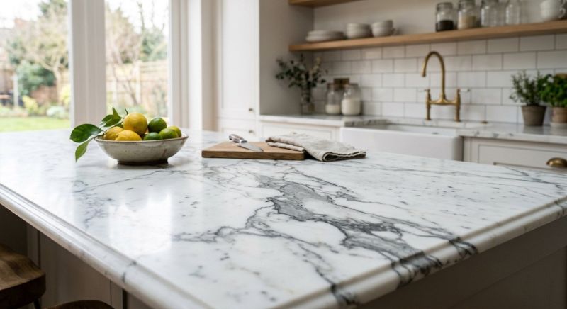 Marble Countertop Installation in Napa, CA