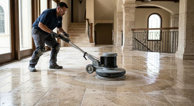 Slate Floor Refinishing in Sacramento, CA