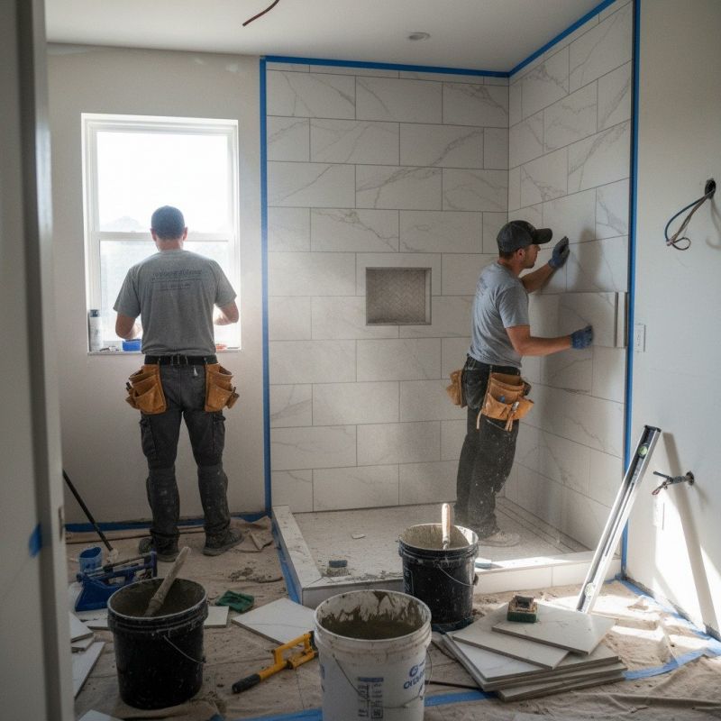 Tile Shower Installation in Conroe, TX
