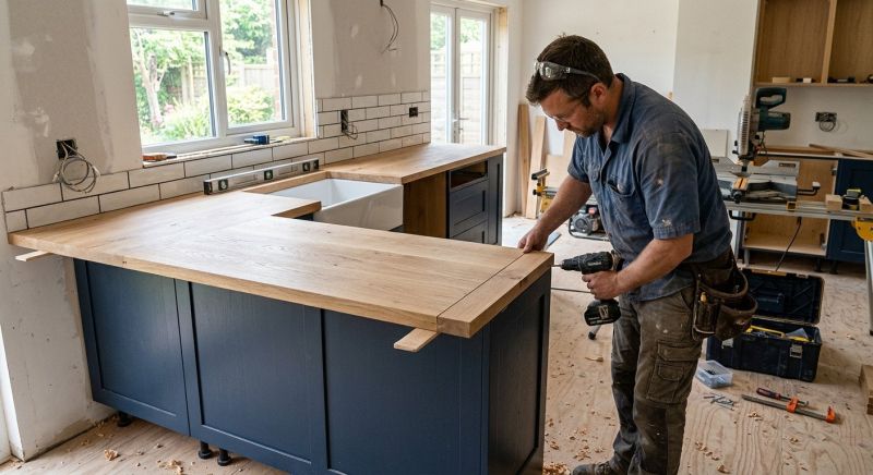 Wood Countertop Replacement in Napa, CA